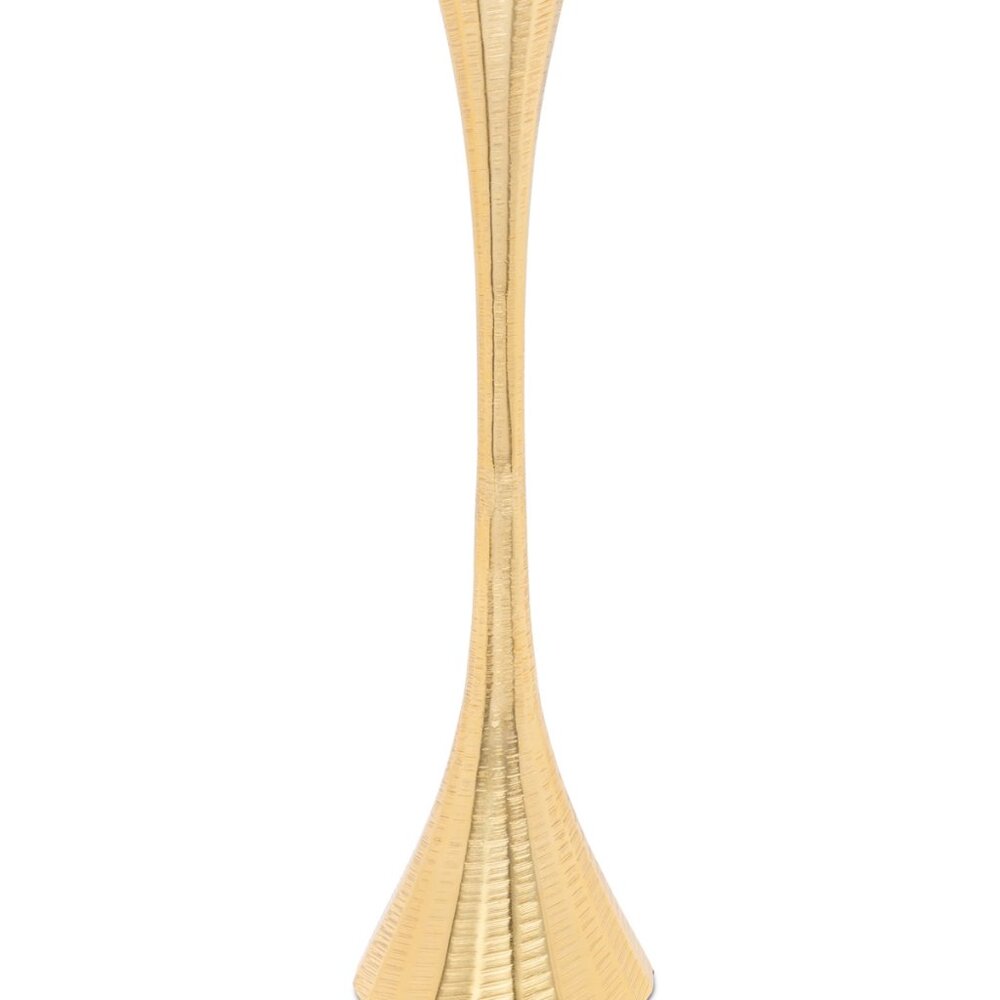 3" Geometric Candlesticks, Set of 2